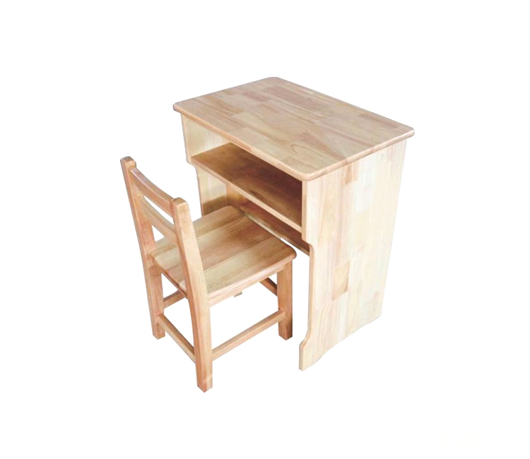FH21-6303 单人实木桌椅