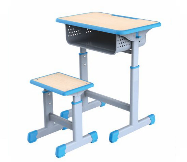 FH21-KZ026 注塑包边套管式学生课桌凳