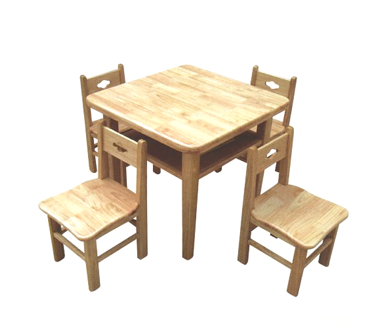 FH21-6603 双层实木桌