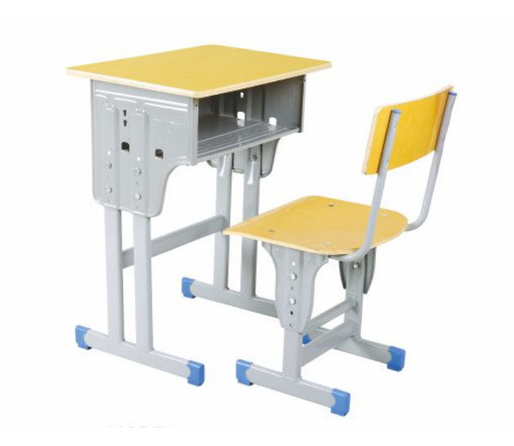 FH21-KZ094 双层板双柱单层课桌学生单柱椅