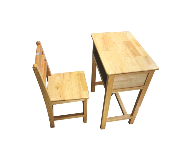 FH21-6402 单人实木桌椅